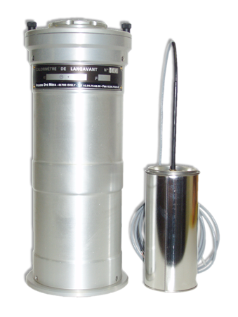 chaleur hydratation ciments, calorimètre de langavant, boite à mortier